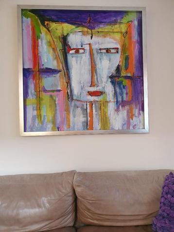 Modern schilderij beschikbaar voor biedingen