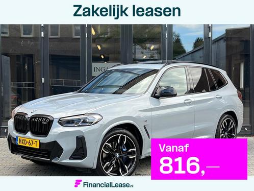 BMW X3 M40i xDrive High Executive PANO/LASER/ FACELIFT, Auto's, BMW, Bedrijf, Lease, Financial lease, X3, 360° camera, ABS, Achteruitrijcamera