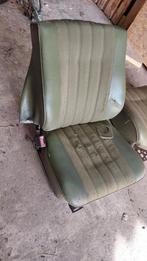 Mercedes w123 groen interieur stoelen deurpanelen, Ophalen