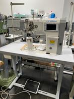 Global zuil naaimachine AUT met dubbele naald ZGAN, Hobby en Vrije tijd, Naaimachines en Toebehoren, Ophalen, Zo goed als nieuw