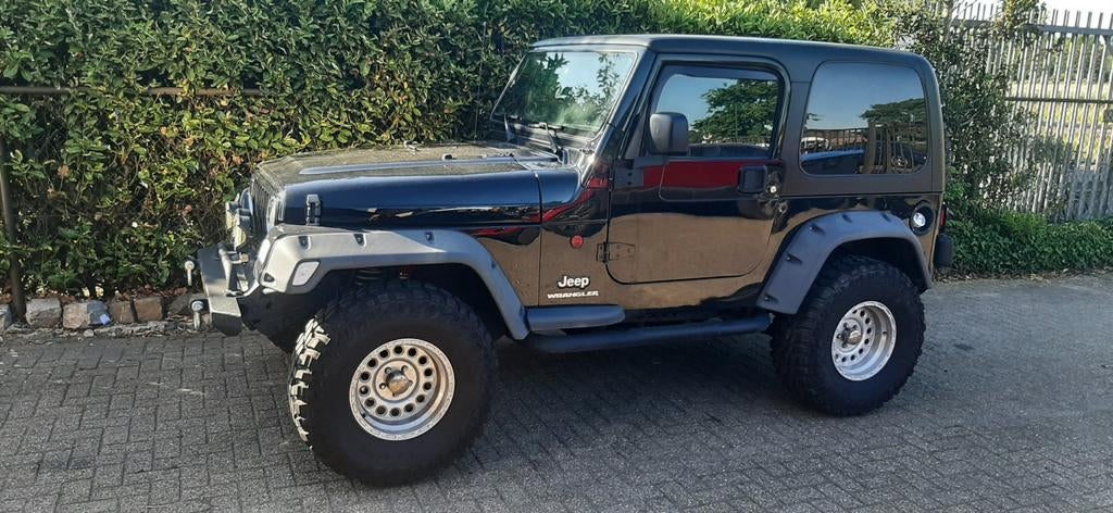 Jeep Wrangler Chrysler Daimler Chrysler USA 2006 Zwart, Auto's, Chrysler, Particulier, Overige modellen, 4x4, ABS, Achteruitrijcamera