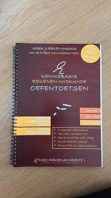 Kennisbasis rekenen-wiskunde Oefentoetsen boek beschikbaar voor biedingen