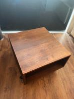 Salontafel/bijzettafel, Huis en Inrichting, Tafels | Salontafels, Ophalen, 50 tot 100 cm, Vierkant, Zo goed als nieuw