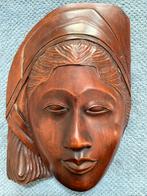 houten wandmasker BALINEES, Ophalen of Verzenden