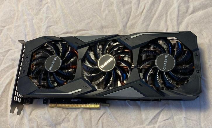 Gigabyte GTX 1660Ti OC 6G, Computers en Software, Videokaarten, Gebruikt, Nvidia, PCI-Express 3.0, GDDR6, HDMI, DisplayPort, Ophalen