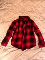 Jongens rood overhemd maat 116 kerst feest, Ophalen of Verzenden, Nieuw, Jongen, Overhemd of Blouse