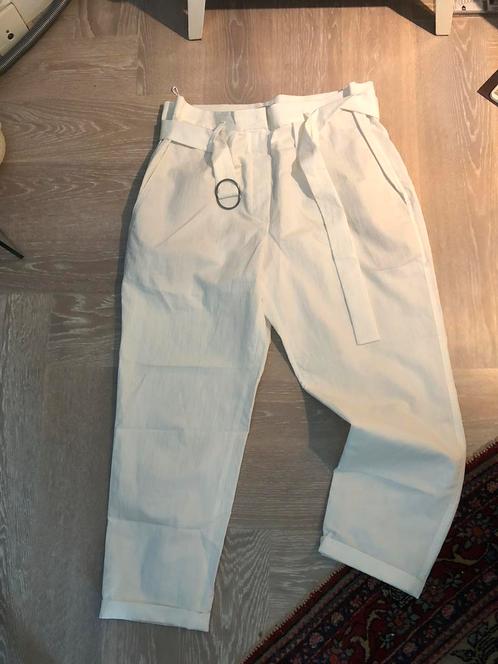 Brunello Cucinelli broek nieuw (it46), Kleding | Dames, Broeken en Pantalons, Zo goed als nieuw, Wit, Lang, Ophalen of Verzenden