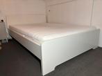 Ikea bed, Ophalen, Wit, Tweepersoons, 140 cm