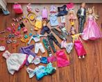 4 barbies, kleding, accessoires, Gebruikt, Ophalen, Barbie