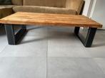 Teak houten salontafel Pronto Romaro, Huis en Inrichting, Tafels | Salontafels, Ophalen, Gebruikt, 100 tot 150 cm, 50 tot 100 cm