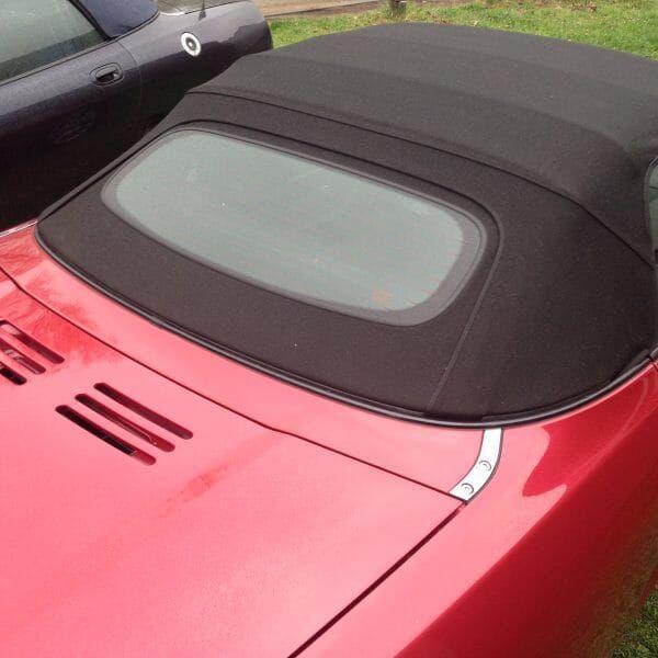 mgf mg tf Mg F Mg TF nieuwe zwarte softtop verdeck hood + gl, Auto-onderdelen, Carrosserie en Plaatwerk, Achterklep, Nieuw, Ophalen of Verzenden