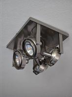 Industriële Deco Mode Florence Plafondspots - G9, Ophalen, Metaal of Aluminium, Stoer, industrieel, Zo goed als nieuw