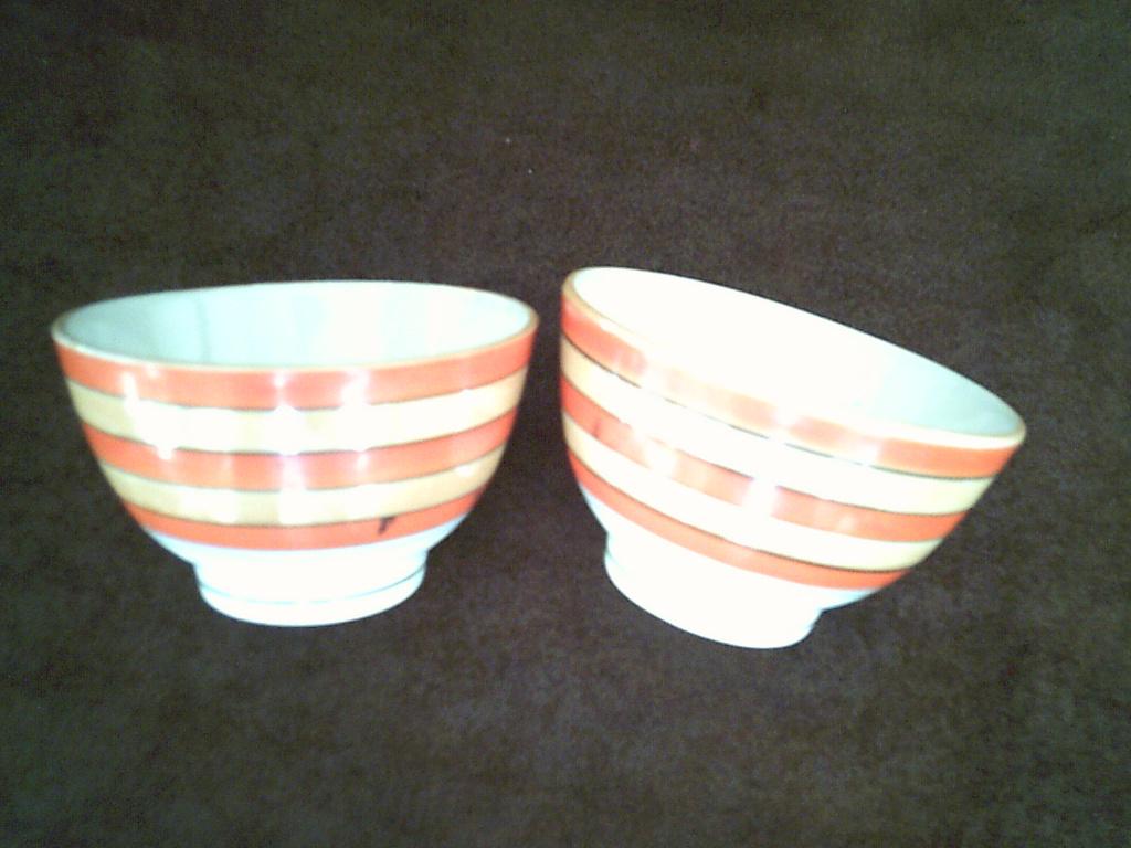 Societe ceramique 2 streepkommetjes, Ophalen of Verzenden