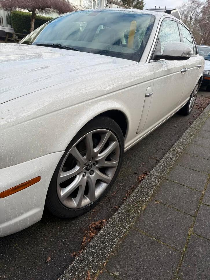 Jaguar XJ 4.2 V8 Executive AUT 2008 Wit, Auto's, Jaguar, Particulier, XJ, Benzine, E, Sedan, Automaat, Origineel Nederlands, Wit