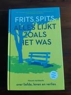 Frits Spits Alles lijkt zoals het was incl 2 cd's overlijden, Ophalen of Verzenden, Zo goed als nieuw, Frits Spits