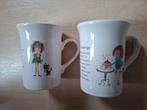 2 mokken Floddertje, Ophalen of Verzenden, Zo goed als nieuw, Overige stijlen, Kop(pen) en/of Schotel(s)