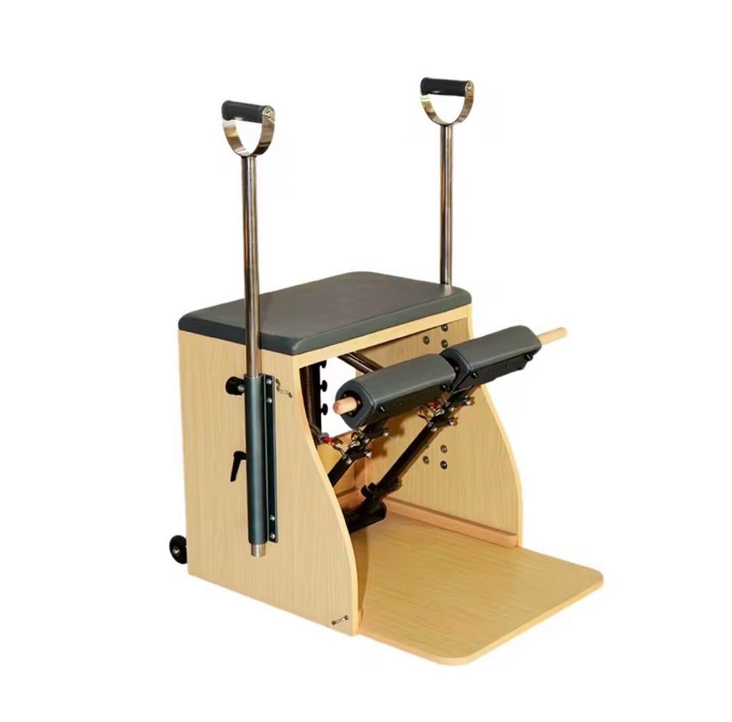 Wunda Stoel Pilates Reformer - Houten Home Gym, Sport en Fitness, Yoga en Pilates, Verzenden, Nieuw