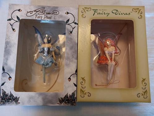 2x Amy Brown Fairy Diva elfje - Cutie Pie & Sweet Pea, Verzamelen, Beelden en Beeldjes, Zo goed als nieuw, Fantasy, Ophalen of Verzenden