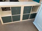 2x  ikea open kast wit groen turkoois lades deuren, Ophalen, Zo goed als nieuw
