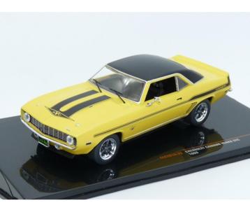 Chevrolet Camaro Yenko SYC 1969 Geel Model 1/43 Ixo Models beschikbaar voor biedingen