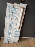 Mooie Wanddecoratie - The Beach House - 100x40cm, Ophalen, Zo goed als nieuw