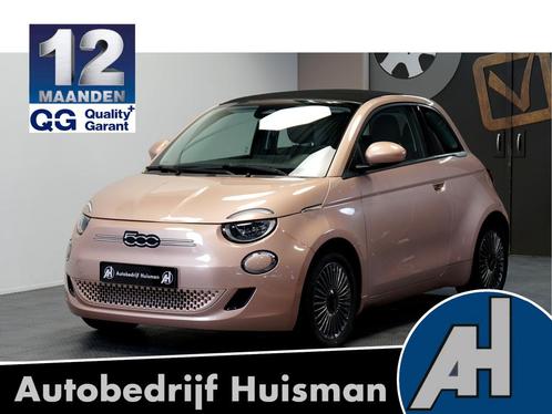 Fiat 500C Icon 42 kWh NAVI KLEUR + CABRIODAK ELEKTRISCH + CL, Auto's, Fiat, Bedrijf, Te koop, 500C, ABS, Airbags, Airconditioning