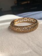 Bracelete flower, Ophalen of Verzenden, Nieuw, Goud