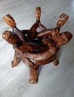 5 heads unity statue/friendscircle handmade in Ghana, Ophalen