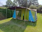 Bungalowtent 6 personen, Caravans en Kamperen, Tenten, Ophalen, Gebruikt, Tot en met 6
