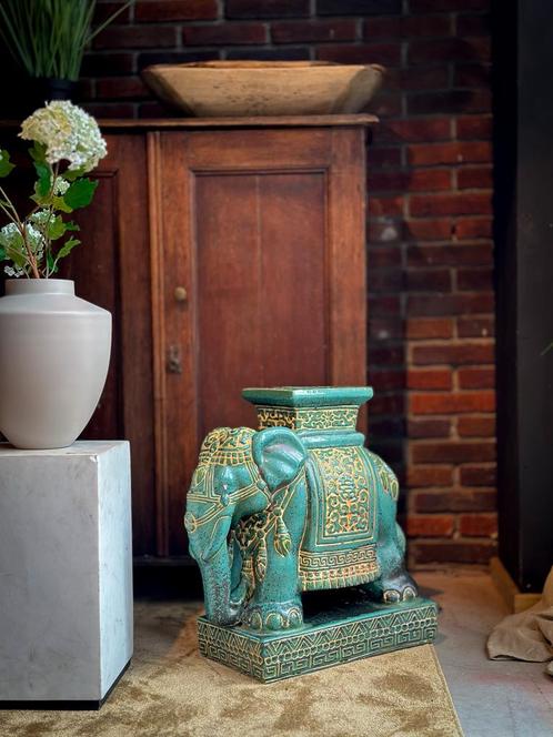 Xl olifante planter beeld, Verzamelen, Beelden en Beeldjes, Dier, Ophalen