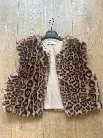 FEELKOO fake fur gilet leopard mt TU beschikbaar voor biedingen