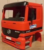 Bruder Mercedes Actros 4143 cabine rood, Ophalen of Verzenden, Zo goed als nieuw