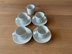 Arzberg tric espresso kop en schotel 4 x, Ophalen, Zo goed als nieuw, Overige stijlen, Kop(pen) en/of Schotel(s)
