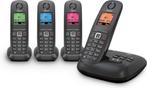 vaste telefoon gigaset, Ophalen, Zo goed als nieuw, 4 handsets of meer