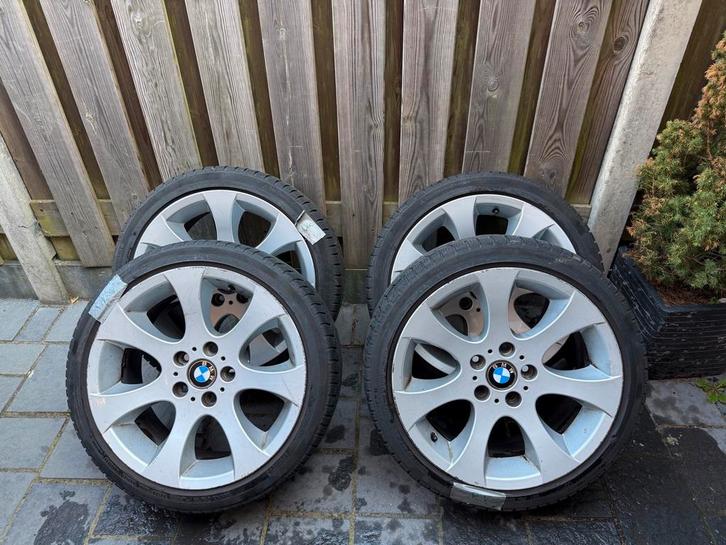 BMW F30 F31 18” velgen met winterbanden ContiWinterContact, Auto-onderdelen, Banden en Velgen, Banden en Velgen, Winterbanden