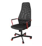 Ergonomische bureaustoel, Huis en Inrichting, Bureaustoelen, Ophalen, Zo goed als nieuw, Zwart