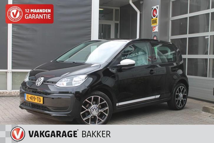 Volkswagen UP 1.0 BMT UP! BEATS BLACK AIRCO LM VELGEN 16 INC, Auto's, Volkswagen, Bedrijf, up!, ABS, Airbags, Airconditioning