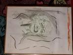 Tekening, Antiek en Kunst, Ophalen