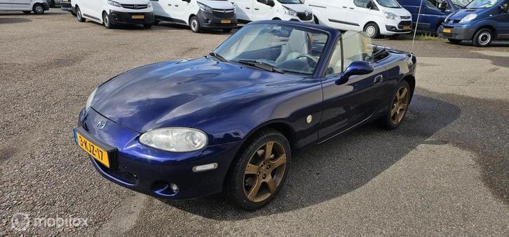 Mazda MX-5 1.6 110 PK Exclusive, Auto's, Mazda, Te koop, MX-5, ABS, Airbags, Alarm, Centrale vergrendeling, Elektrische buitenspiegels