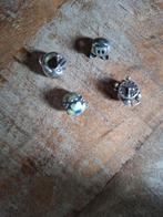 Pandora Bedels - Varken, Dolfijn, Wekker, Hond, Weegschaal, Gebruikt, Pandora, Ophalen of Verzenden, 4 bedels of meer