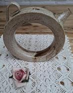 Frans rond gres kannetje / gietertje/ vaasje/ decoratie, Antiek en Kunst, Ophalen of Verzenden