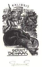 1592 Ex Libris België : Gerard Gaudaen, z.j., Antiek en Kunst, Verzenden