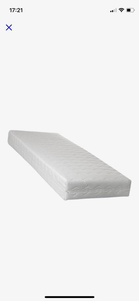 Matras NIEUW 80x210 cm koudschuim HR45 -17 cm dik, Huis en Inrichting, Slaapkamer | Matrassen en Bedbodems, Nieuw, 90 cm, Eenpersoons