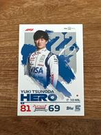 Yuki Tsunoda Topps Turbo Attax 2024 Hero, Ophalen of Verzenden, Nieuw