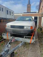 Audi 80 1.8E Duitse auto met beetje werk 1986, Auto's, Oldtimers, Voorwielaandrijving, Stof, Beige, Wit