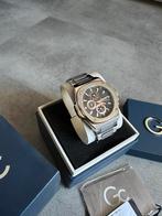 Gc Watches Coussin Shape horloge origineel met bon en certif, Ophalen of Verzenden, Zo goed als nieuw, IJzer of Staal