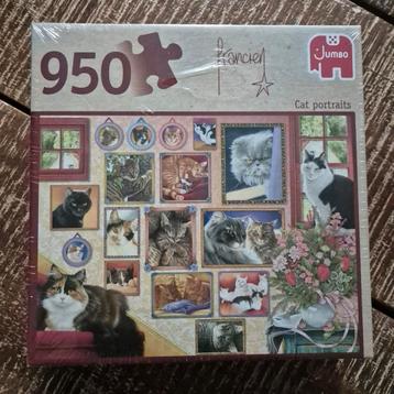 Jumbo puzzel Cat Portraits, splinternieuw! beschikbaar voor biedingen