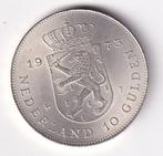 10 Gulden 1973 Zeer Fraai, Postzegels en Munten, Munten | Nederland, Koningin Juliana, Verzenden, Zilver, Losse munt