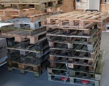 pallets gebruikt  beschikbaar voor biedingen