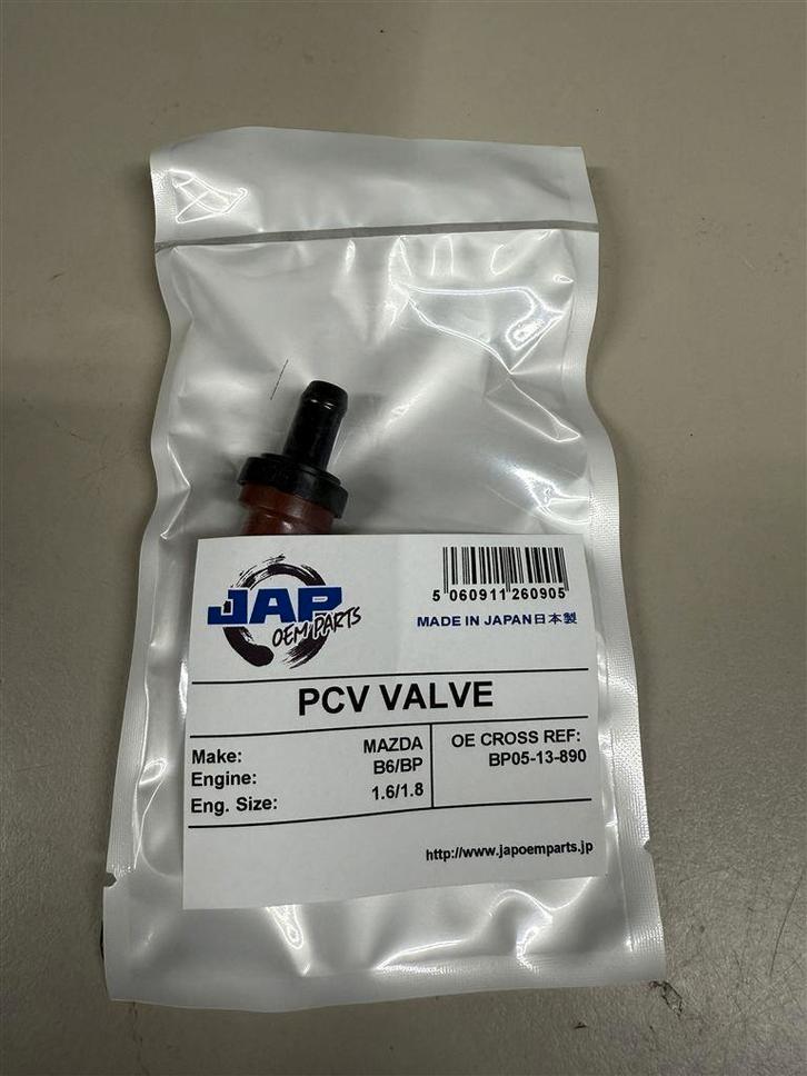 pcv valve - mazda mx5 1989-2005 na nb 1.6 1.8 b6 bp japan, Auto diversen, Auto-accessoires, Nieuw, Ophalen of Verzenden
